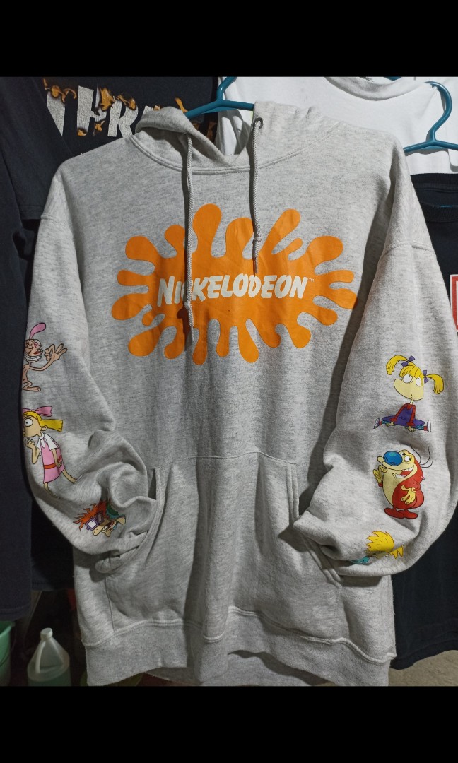 Nickelodeon Hoodie, Men's Fashion, Coats, Jackets and Outerwear on ...