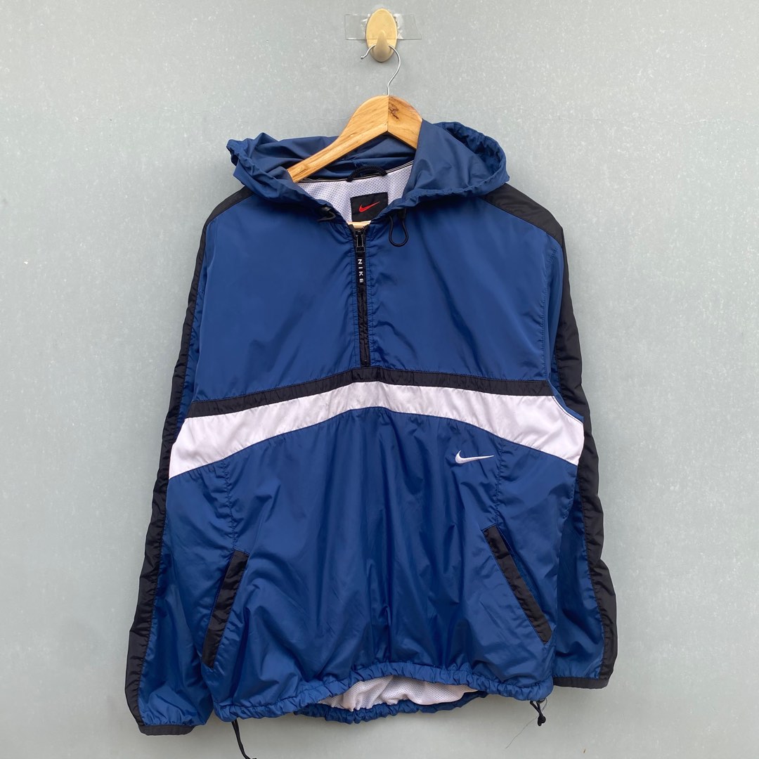 Vintage quarter outlet zip windbreaker