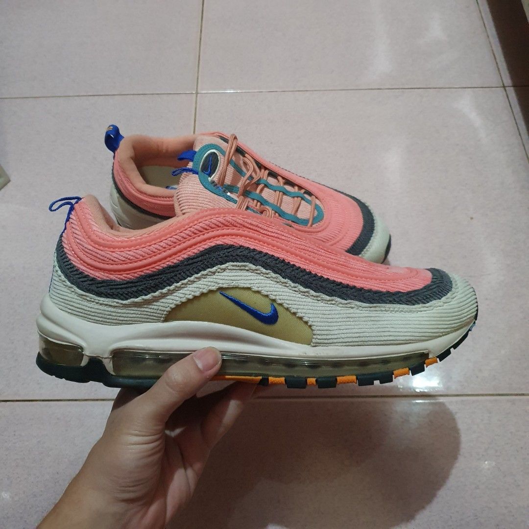 Nike air max 97 corduroy pink online