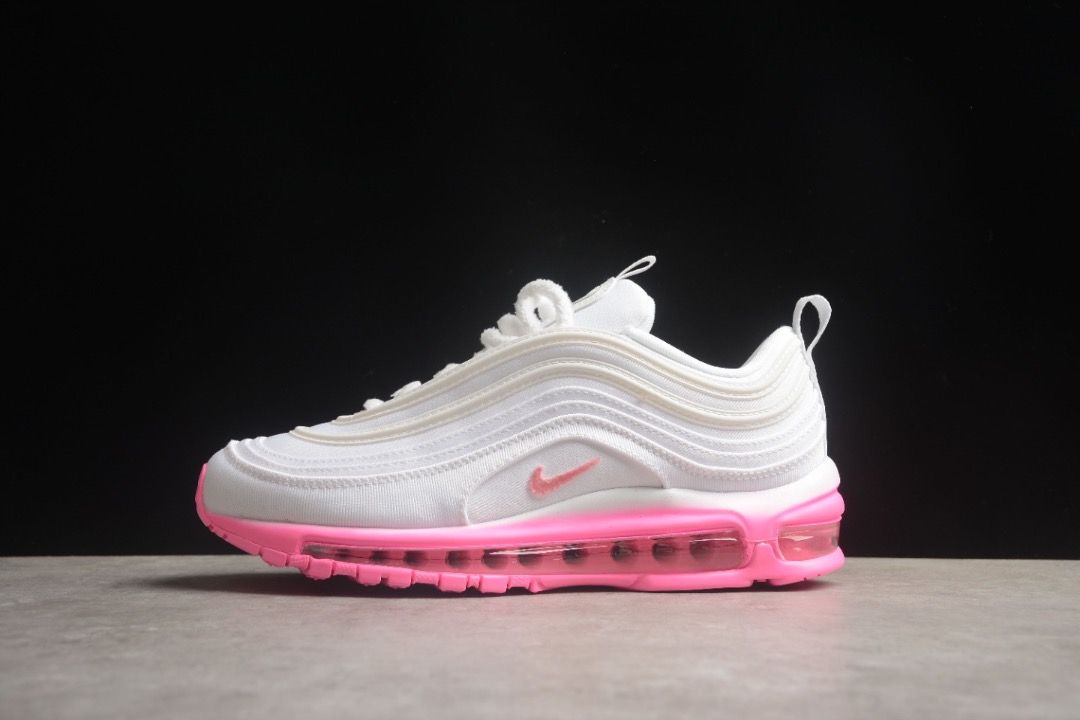 Nike Air Max 97 SE Chenille Swoosh Pink Foam shoes Euro 36 45 Women s Fashion Footwear Sneakers on Carousell
