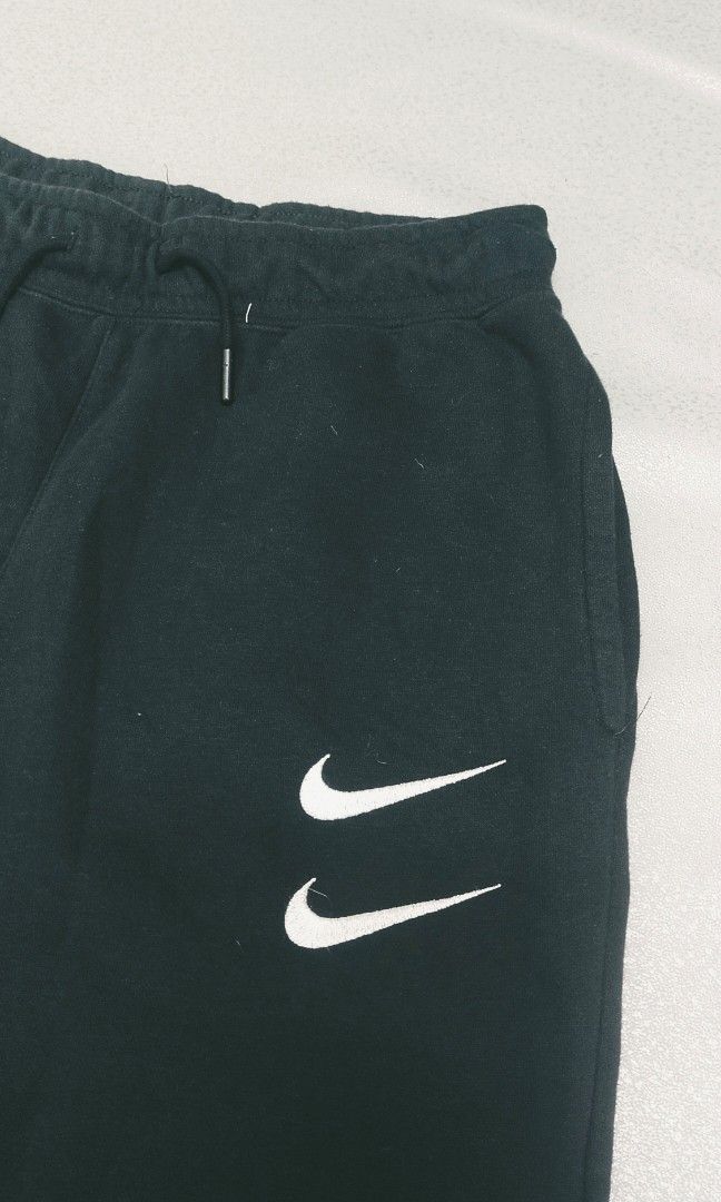 nike sweatpants double swoosh