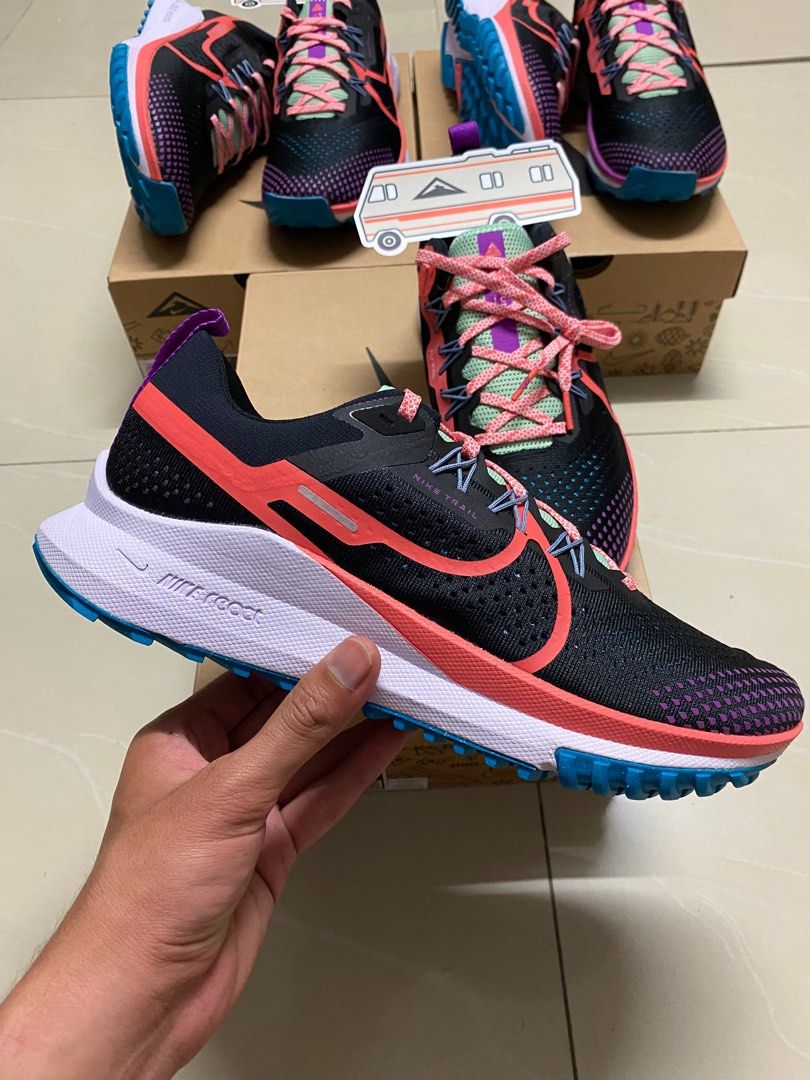 Nike React Pegasus Trail 4, Sports Equipment, Hiking & Camping on Carousell