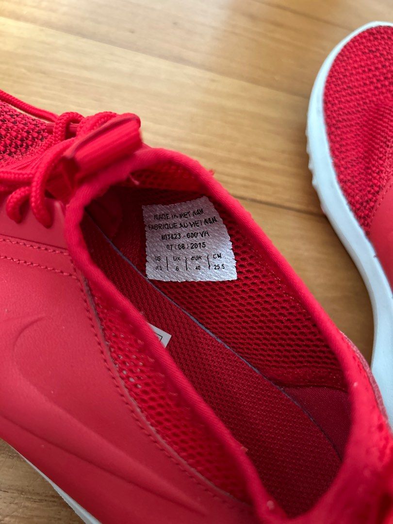 Red nike womens trainers store