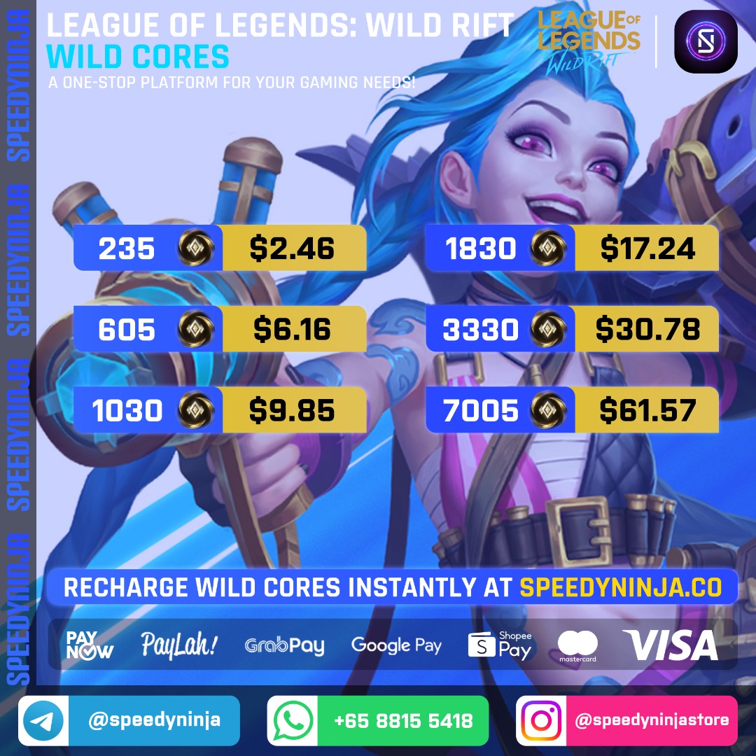 [NO LOGIN / BAN | 24/7 INSTANT | CHEAPEST] League of Legends: Wild Rift ...