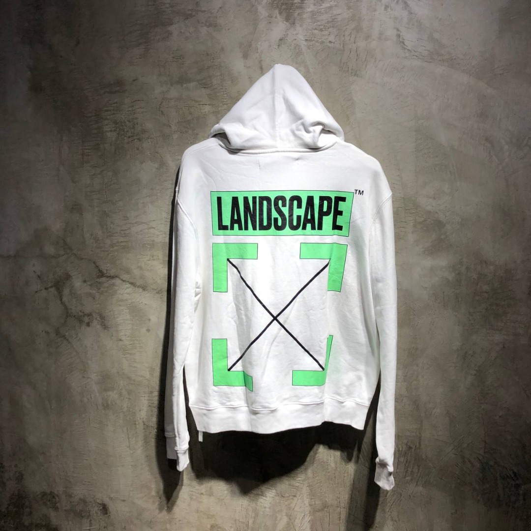 Off white discount landscape hoodie