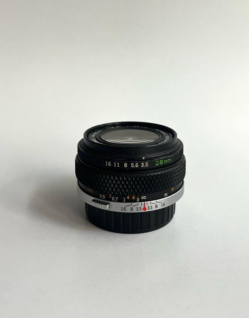 OLYMPUS OM G.ZUIKO AUTO-W 28mm f3.5 - レンズ(単焦点)