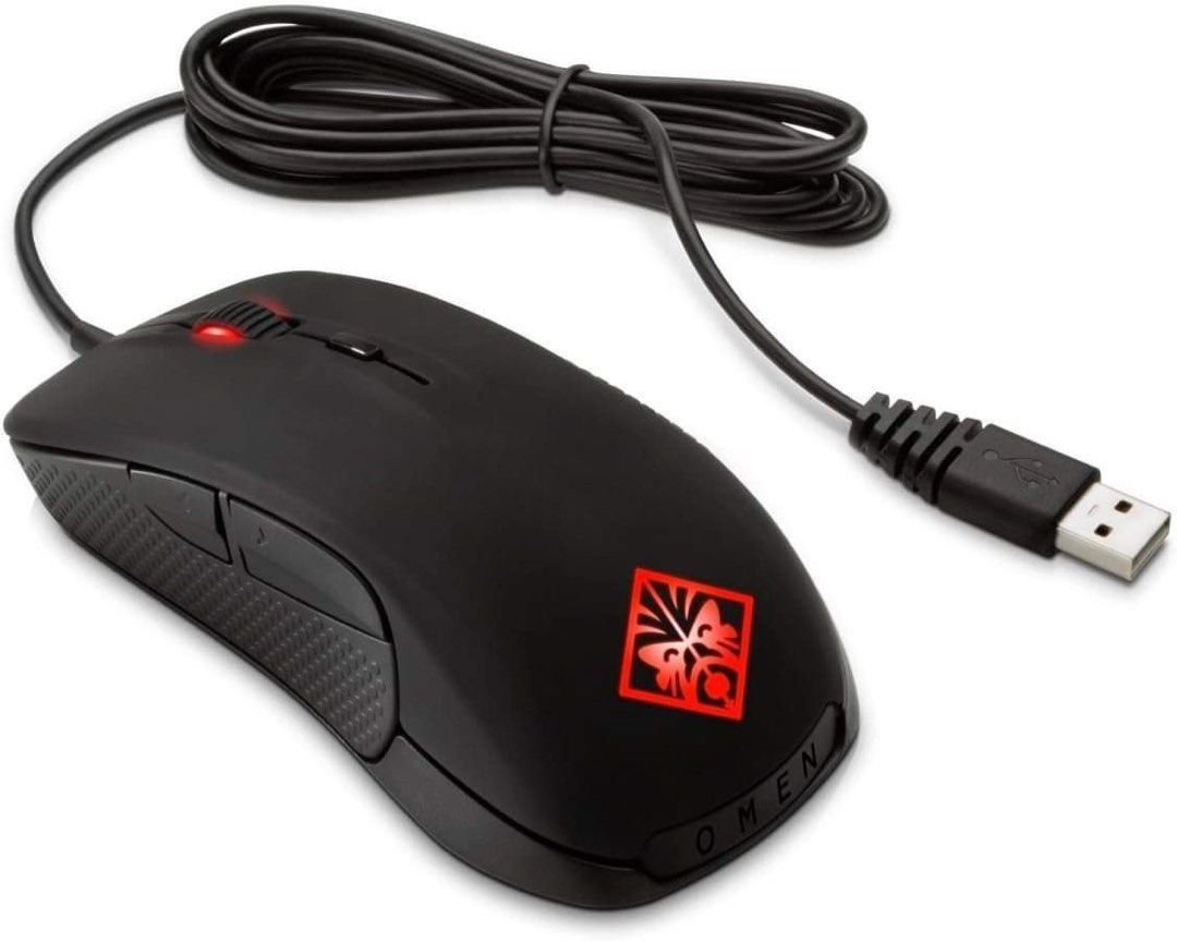 OMEN by HP Wired USB Gaming Mouse with SteelSeries (Black/Red) (Category: Mouse & Mousepads) located in Pasay City. Submitted by meostore (Listing ID 1268763637, Image 2). Description: Description The OMEN PC gaming line by HP is the spiritual successor to the Vooodoo PC gaming company that was acquired by HP over a decade ago, the components and computers are heavily influence by past Voodoo designs sporting the trademark tribal mask logo. This 