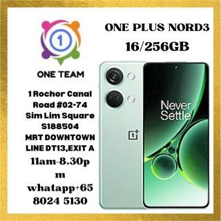 OnePlus ONEPLUS NORD 3   16/256GB Black 256 GB
