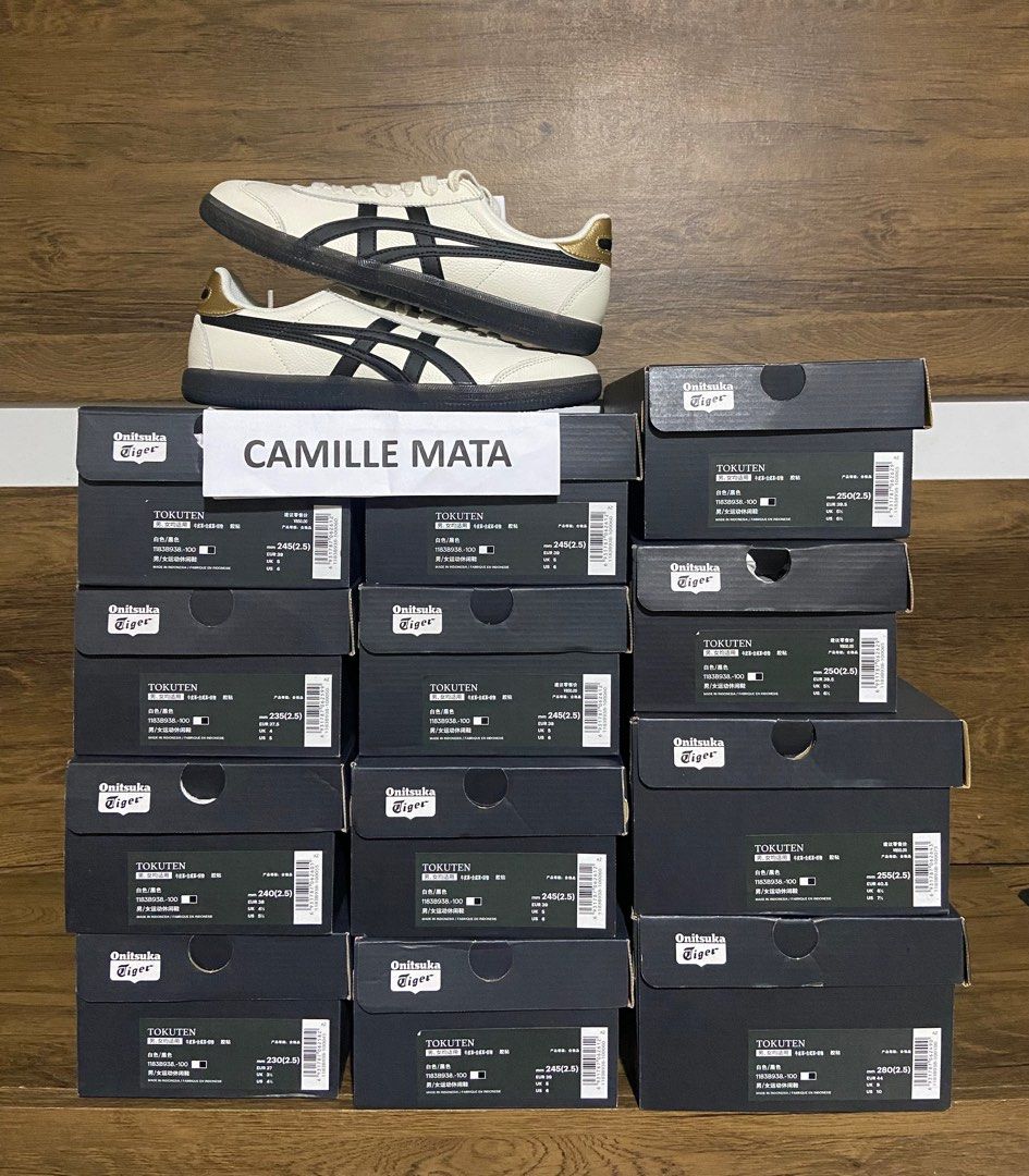 Onitsuka Tiger Tokuten White Black, Men's Fashion, Footwear, Sneakers ...