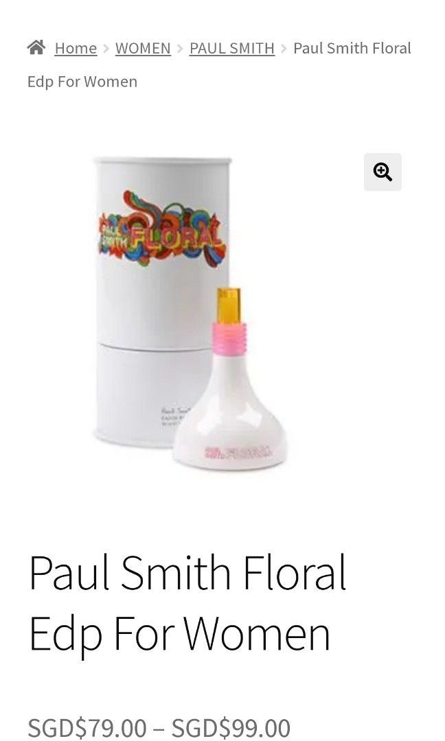 Paul smith floral perfume top