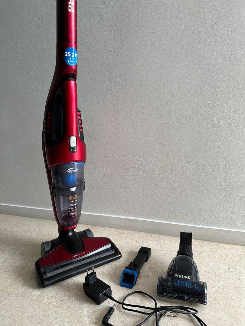 Philips PowerPro Duo Cordless Vacuum Cleaner, TV & Home Appliances ...