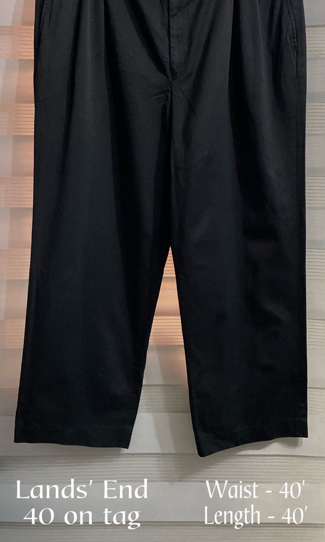 Plus size black slacks for men (Category: Trousers) located in Muntinlupa City. Submitted by PlusSizeCollections (Listing ID 1268843372, Image 1). Description: 👖Plus size black slacks for men 💰249 pesos each💰 👖See photo for size / dimensions 👖Shipping via J&T /Shoppee Check out 👖Mop : Gcash / Bpi 👖Loc : Muntinlupa ❌Joy Miners will be posted❌.