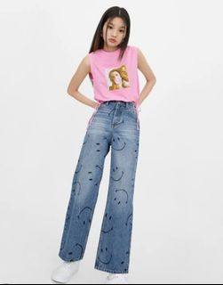 Pomelo x Smiley Jeans Denim | Zara Jeans | H&M Jeans | Bershka
