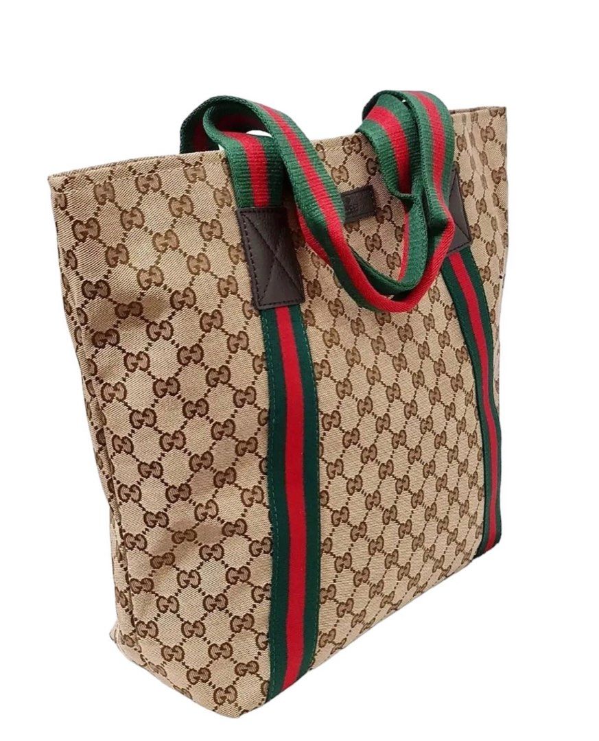 Preloved Gucci Tote bag - canvass (Category: Luxury Bags & Wallets) located in Binan City. Submitted by mcsolis (Listing ID 1268825763, Image 3). Description: Japan ukay No flaws With dust bag What you see is what you get.