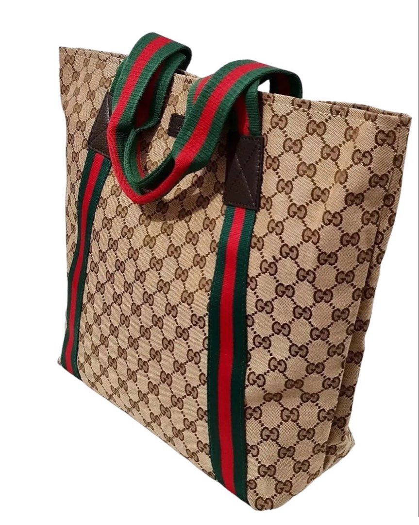 Preloved Gucci Tote bag - canvass (Category: Luxury Bags & Wallets) located in Binan City. Submitted by mcsolis (Listing ID 1268825763, Image 2). Description: Japan ukay No flaws With dust bag What you see is what you get.