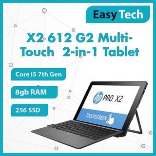 PRELOVED HP X2 612 G2 Multi-Touch 2-in-1 Tablet | Unleashing Versatility