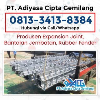 Produsen Bantalan Jembatan Elastomer Palembang, Call 0813-3413-8384