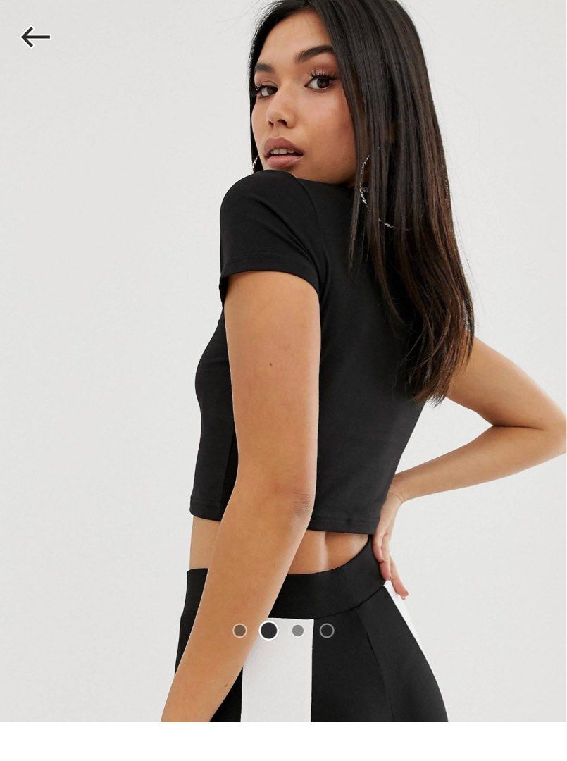 Puma amplified cropped tee sale
