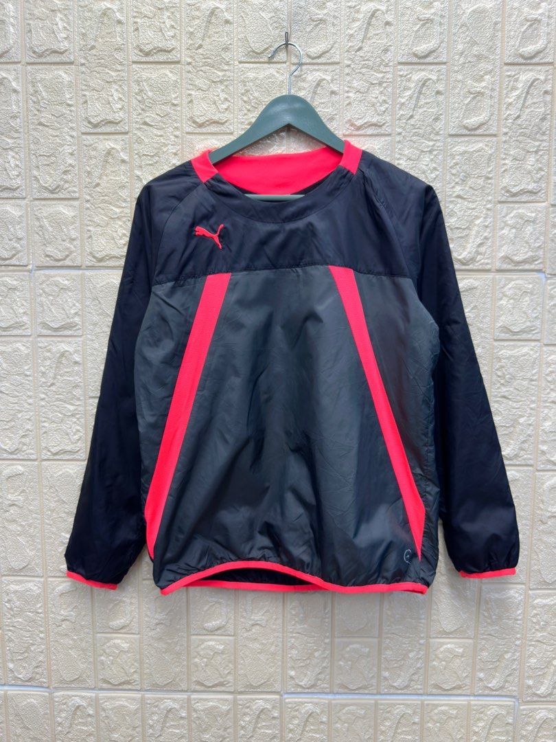 Puma pullover windbreaker Size M UN121 Men s Fashion Activewear