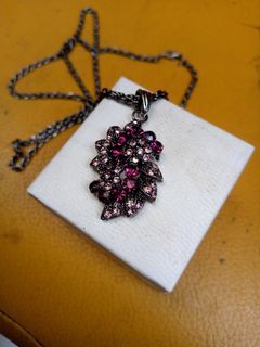 Purple Zirconia necklace