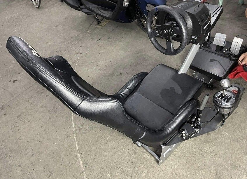 Racing Sim Thrustmaster T300 RS GT, TH8A Shifter, Playseat Evolution, E ...