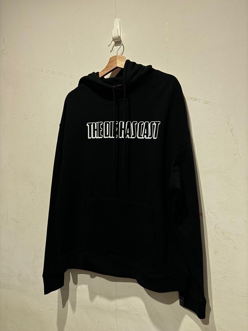 RAF SIMONS The Die Has Cast Hoodie Men s Fashion Tops Sets