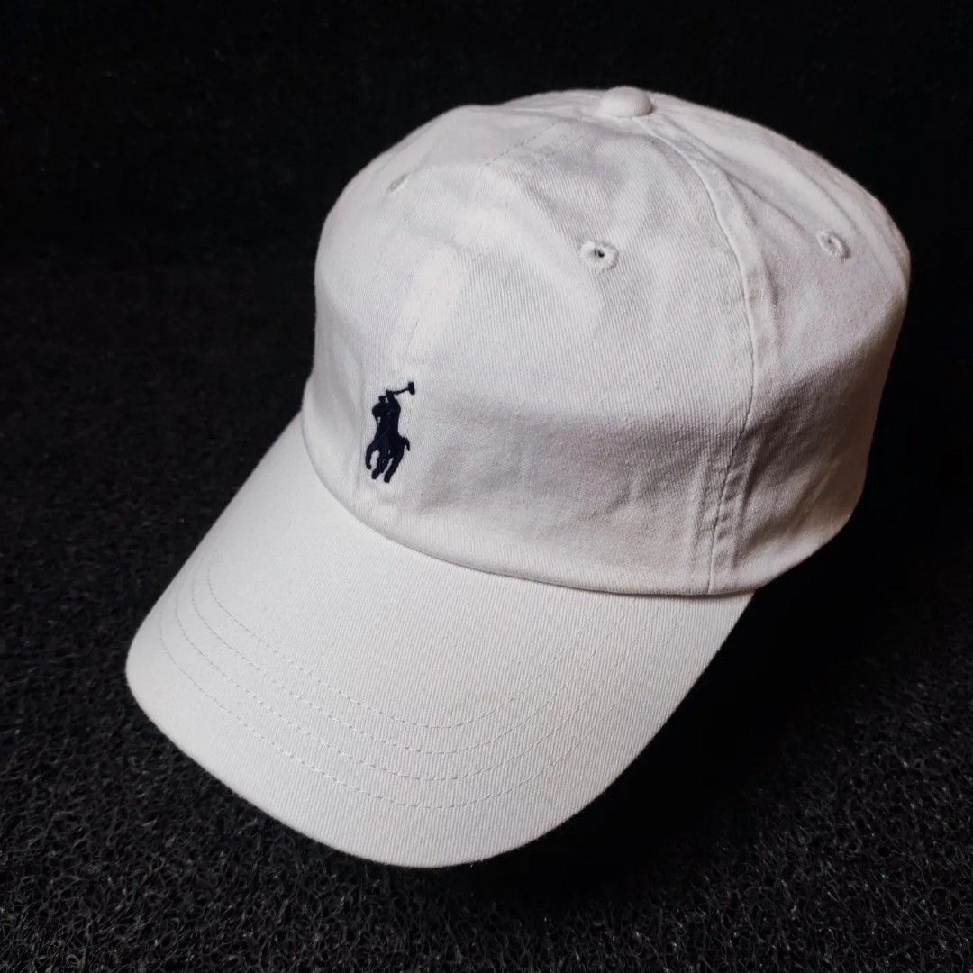 White polo top dad hat