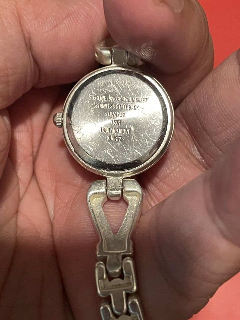 Anne klein sterling silver watch shop