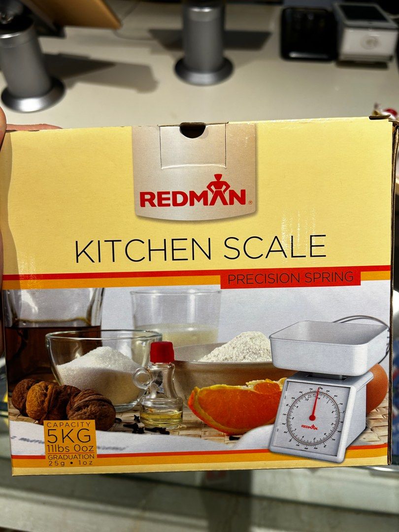 Redman Kitchen Scale Redman Weighing Scale, Furniture & Home Living, Kitchenware & Tableware ...