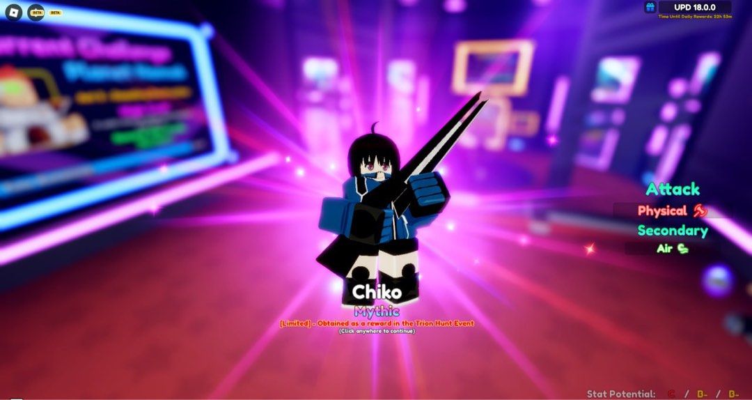 Anime Adventure New Event Unit Kyoka Showcase - Roblox 