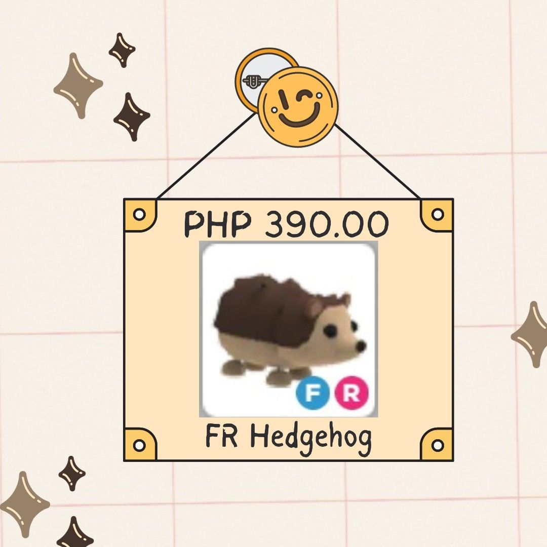 Hedgehog, Trade Roblox Adopt Me Items
