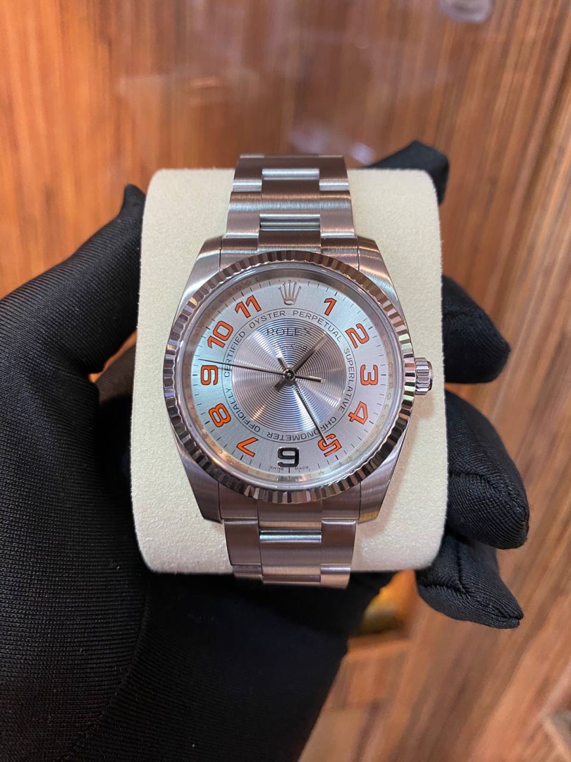 Rolex air sales king orange