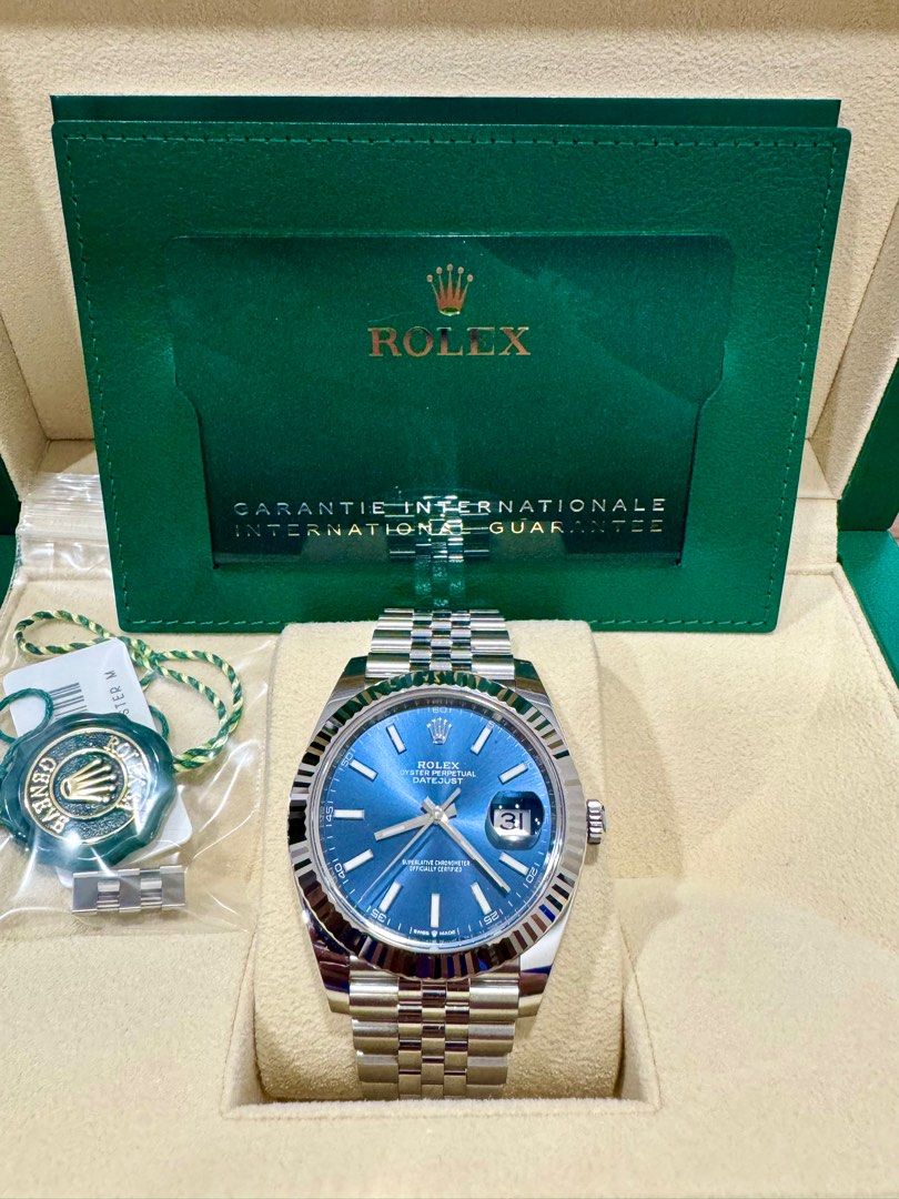 rolex datejust jubilee fluted bezel