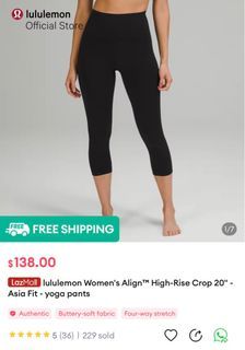 Lululemon Align High-Rise Pant with Pockets 25 - Size 8 - Moonlit Magenta  NWT