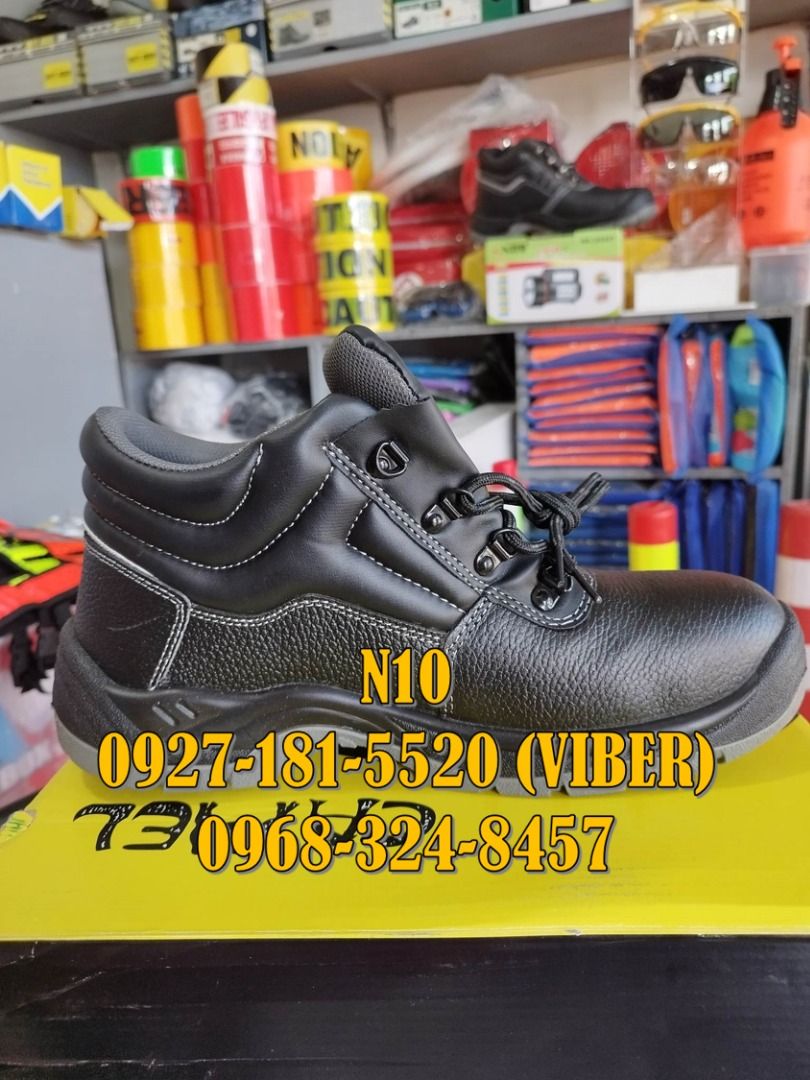 safety shoes camel 9050 hi cut Men s Fashion Footwear Boots on Carousell