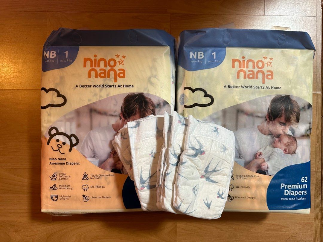 SALE Nino Nana NB Diapers