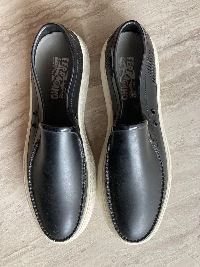 Ferragamo fury slip on clearance