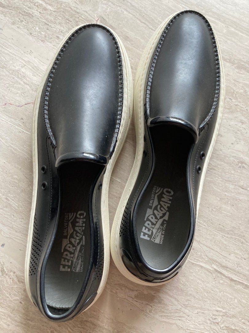 Ferragamo fury slip on discount