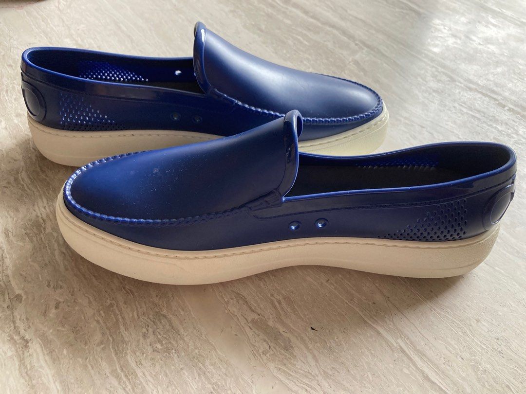 Salvatore Ferragamo Fury Slip On Sneaker Jet Blue