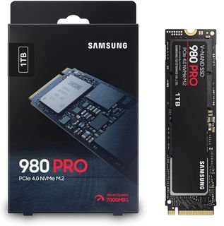 Samsung 980 PRO 1TB PCIe 4.0 NVMe Gen 4 Gaming M.2 Internal SSD - 7,000 MB/s Maximum Speed (Brand New)