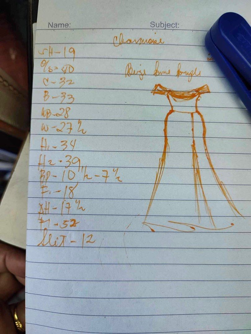 Satin gown in champagne (Category: Evening dresses & gowns) located in Cavite. Submitted by msz__ (Listing ID 1268805584, Image 2). Description: Brandnew satin gown in champagnes, fits xs-s.