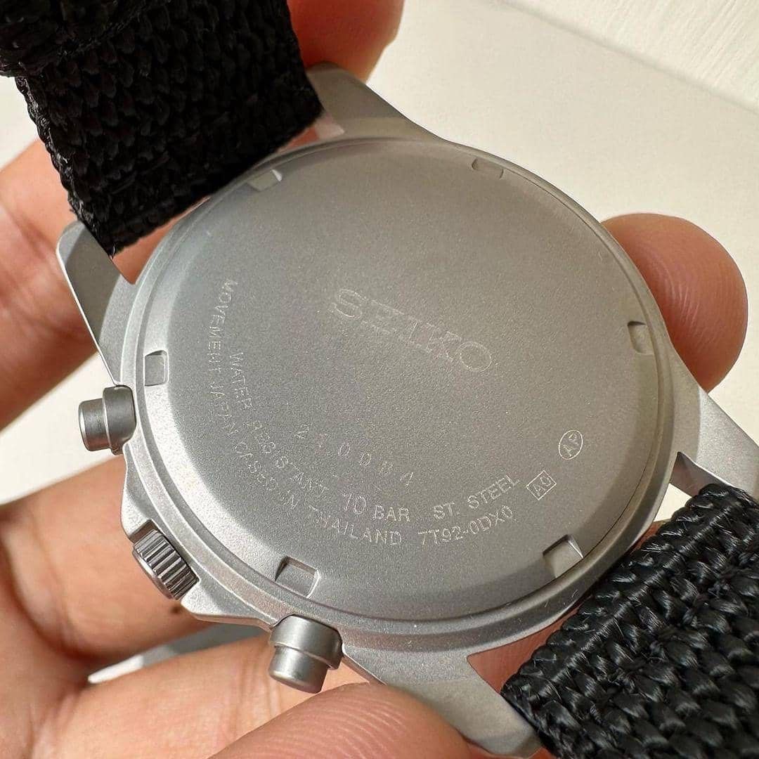 Seiko Watch Seiko 7T92 0DX0 Men s Fashion Watches Accessories