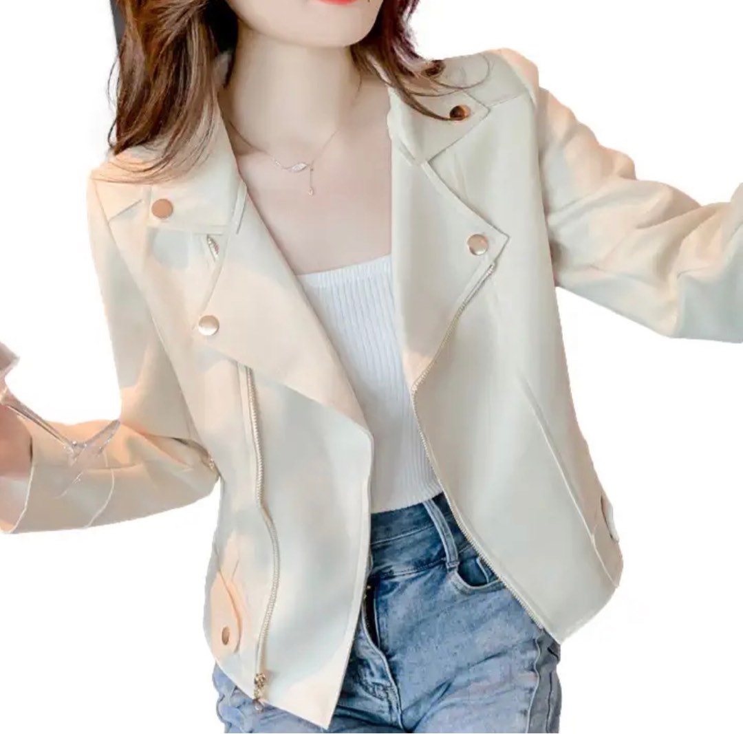 Short Casual Jacket Women s Fashion Coats Jackets and Outerwear