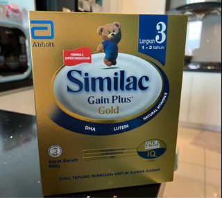 Similac Gain Plus Gold (Step 3) - 2 boxes