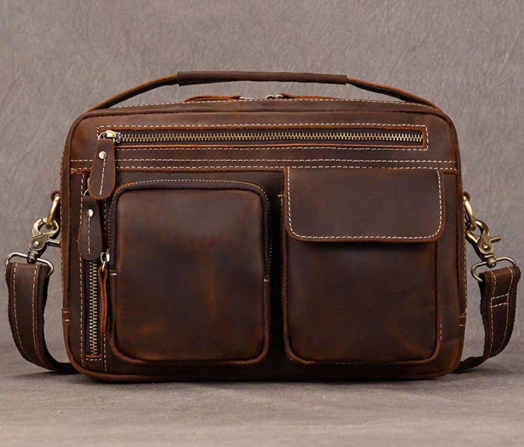 Next mens leather bags store