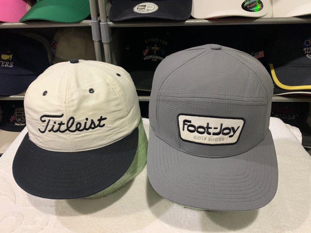 SPECIAL VINTAGE TITLEIST BY TEXACE MADE IN USA FOOTJOY 6 PANELS