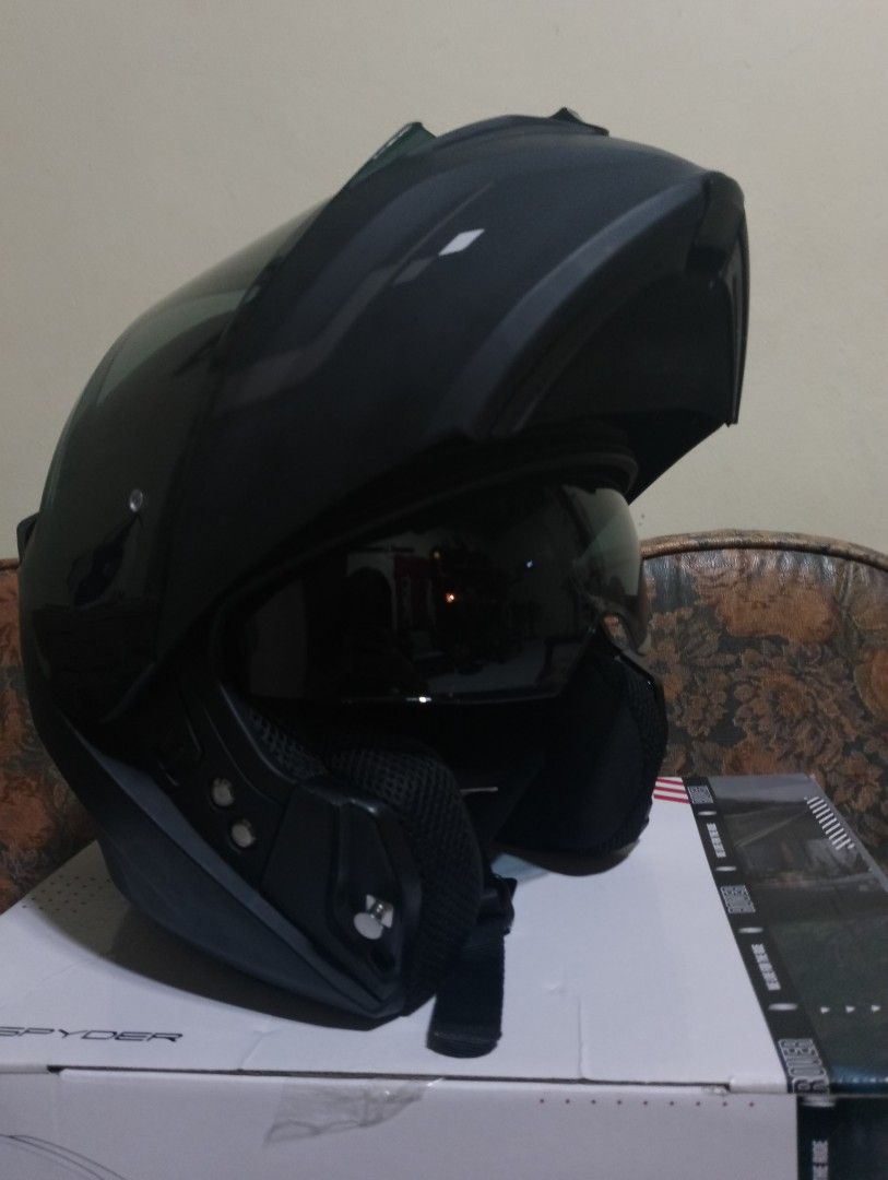 Spyder helmet dual visor price online