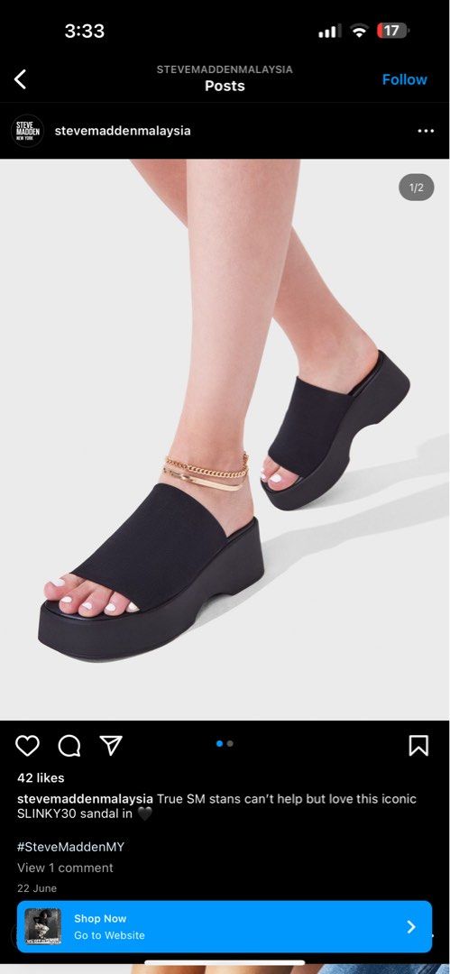 Steve madden sales lali wedge sneaker