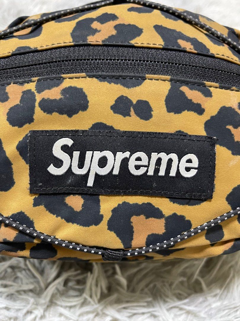 Supreme leopard fanny pack hotsell