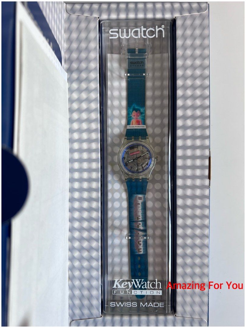 SWATCH SK122 Dream of Atom, 男裝, 手錶及配件, 手錶- Carousell